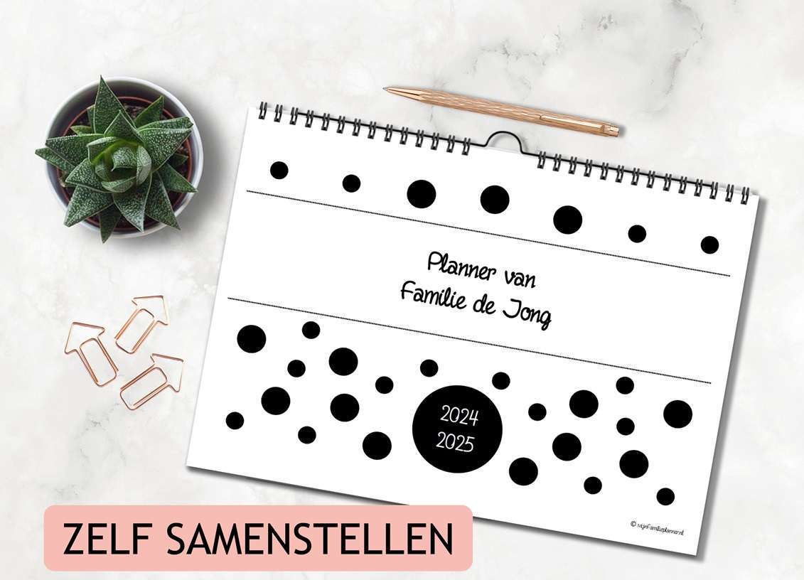 Gepersonaliseerde familieplanner schooljaar 20242025 MijnFamilieplanner