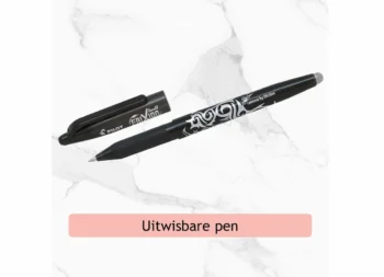Pilot FriXion uitwisbare pen zwart
